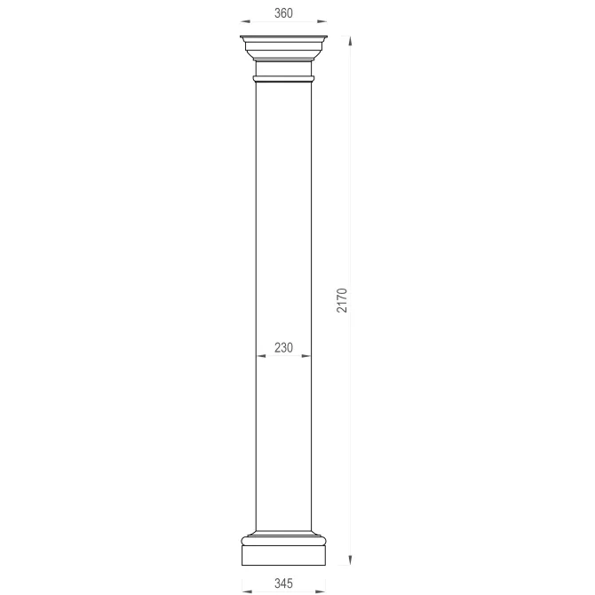 картинка Наличник пилястра FWPT5055F22
